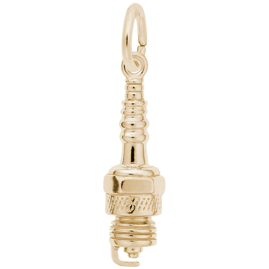 Spark Plug Charm for Car Enthusiasts - Unique Automotive Jewelry 2083