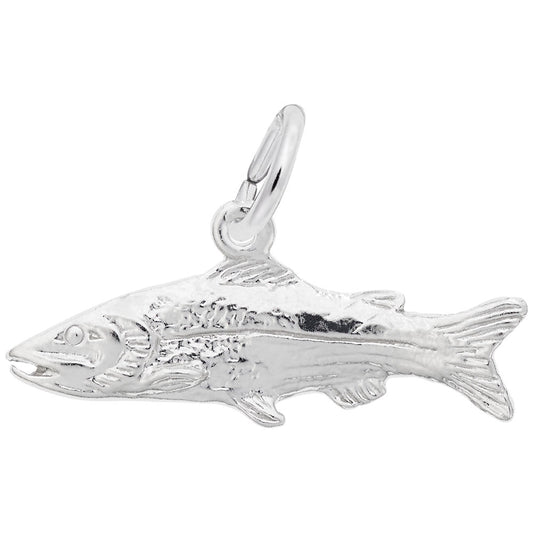 Snook Fish Charm - Nautical Sea Life Jewelry for Ocean Lovers 2091