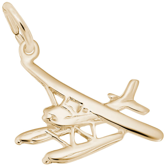 Seaplane Charm for Travel Lovers - Unique Aviation Jewelry Gift 2116