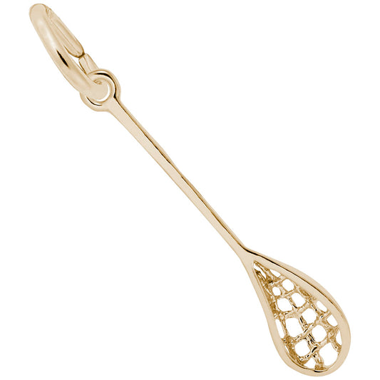Traditional Lacrosse Stick Charm - Perfect Gift for Players 2165
