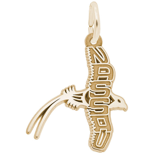 Nassau Longtail Bird Charm - Unique Travel Island Jewelry 2229