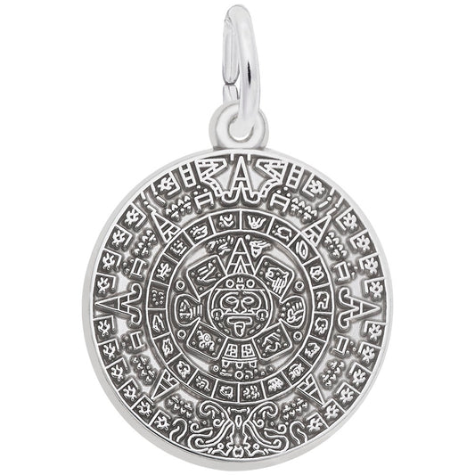 Aztec Sun Charm