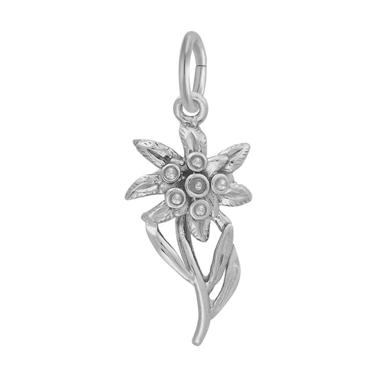Edelweiss Flower Charm
