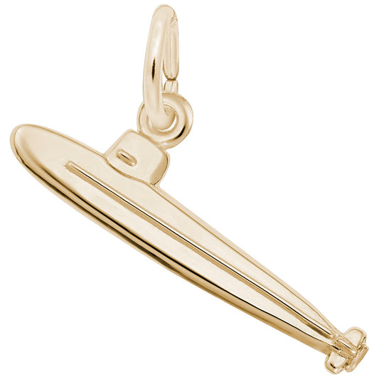 Submarine Charm for Nautical Jewelry - Unique Ocean-Inspired Design 2342