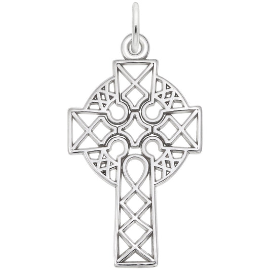 Ornate Celtic Cross Charm