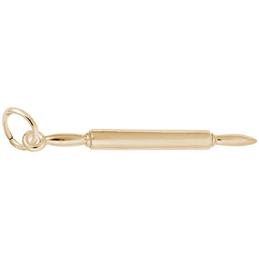 Charming Rolling Pin Pendant - Perfect for Baking Enthusiasts 2407