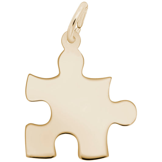 Personalized Puzzle Piece Charm for Friends - Unique Gift Idea 2479