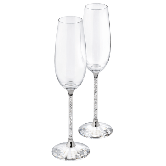 Crystalline Toasting Flutes (Set of 2)