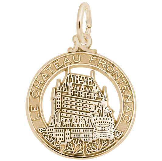 Le Château Frontenac Charm - Travel Souvenir Jewelry Piece 2575