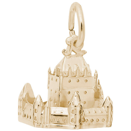 Chateau Frontenac Large Charm - Travel Souvenir Jewelry Piece 2577