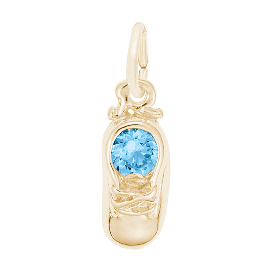 December Baby Shoe Charm - Celebrate Your Little One's Birth 2734-012