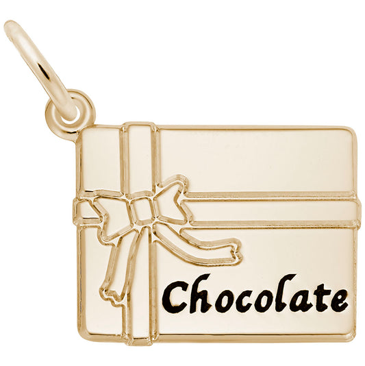 Delightful Box of Chocolate Charm for Jewelry & Collectibles 2741