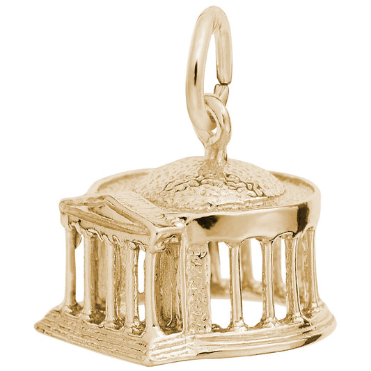 Jefferson Memorial Charm - Travel Souvenir for Collectors 2746