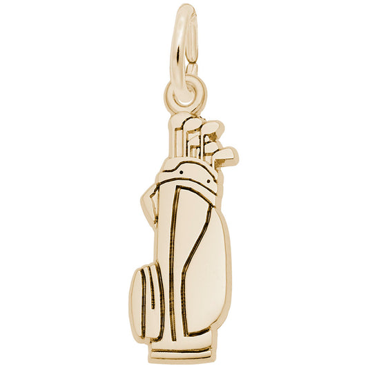 Flat Golf Bag Charm