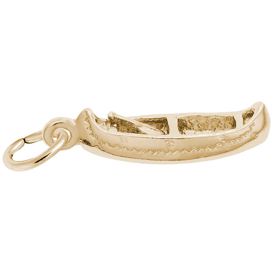 Classic Canoe Charm - Nautical Jewelry for Adventure Lovers 3058