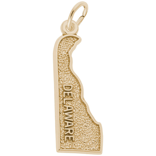 Delaware Map Charm
