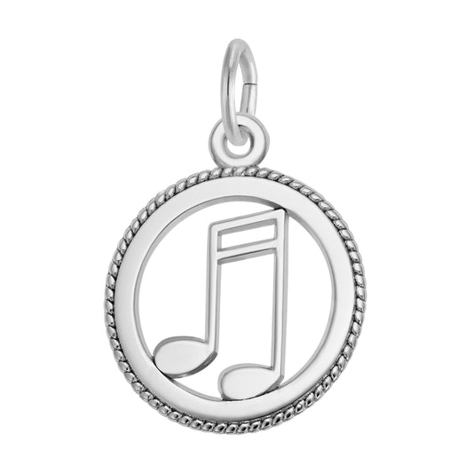 Music Note Disc Charm