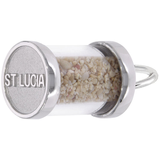 St. Lucia Sand Capsule Charm