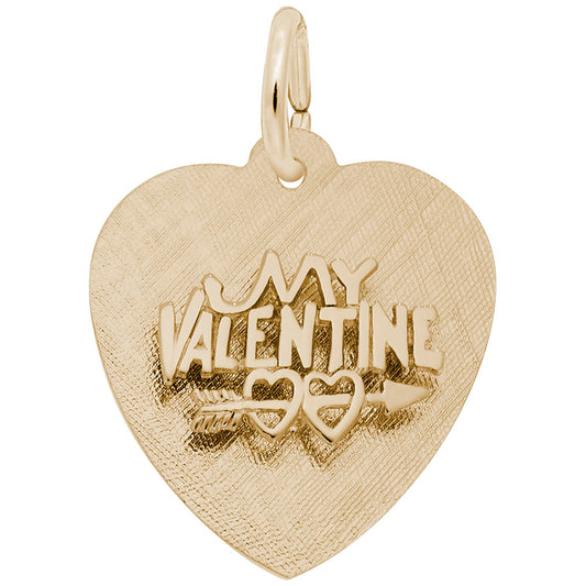 Valentine's Day Heart Charm - Perfect Gift for Your Loved One 3269