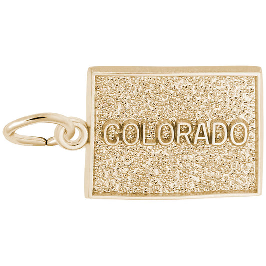 Colorado Map Charm