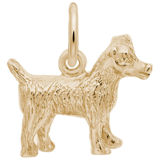 Jack Russell Terrier Dog Charm - Adorable Pet Jewelry Accessory 3351