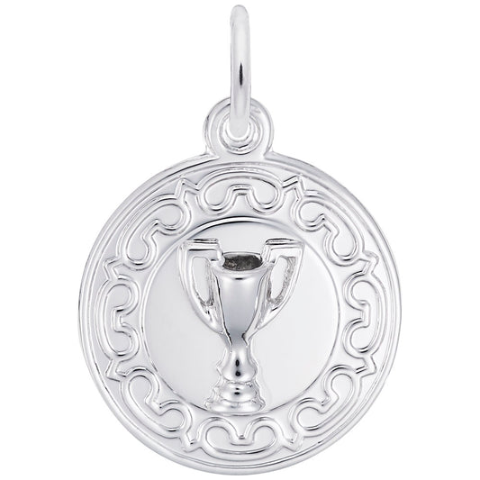 Trophy Disc Charm