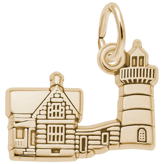 Charming Nubble Lighthouse Me Charm - Nautical Jewelry Delight 3428