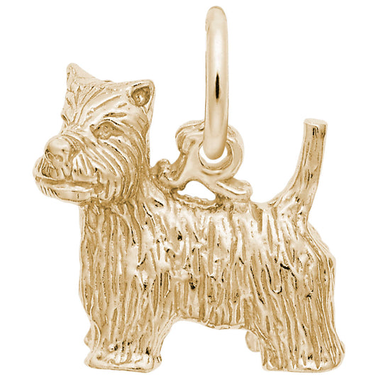 West Highland Terrier Dog Charm - Adorable Pet Jewelry Accessory 3450