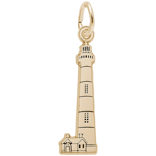 Bodie Island Lighthouse Charm - Nautical Jewelry for Ocean Lovers 3525