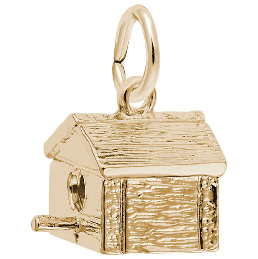 Charming Birdhouse Pendant - Perfect for Animal Lovers & Collectors 3653