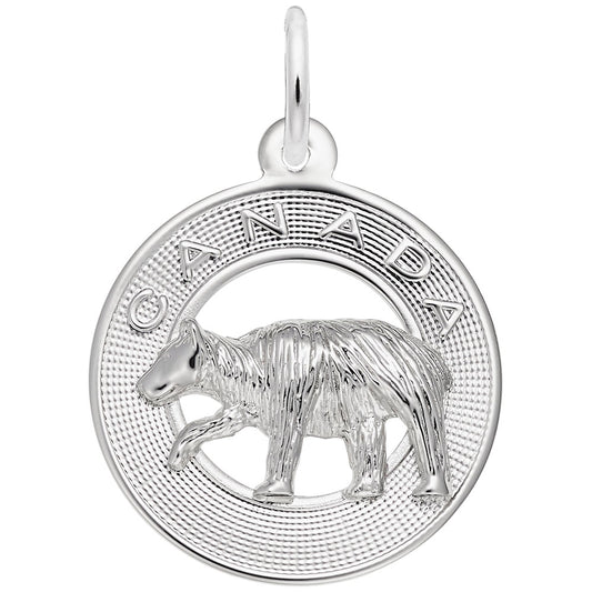 Canada Bear Ring Charm
