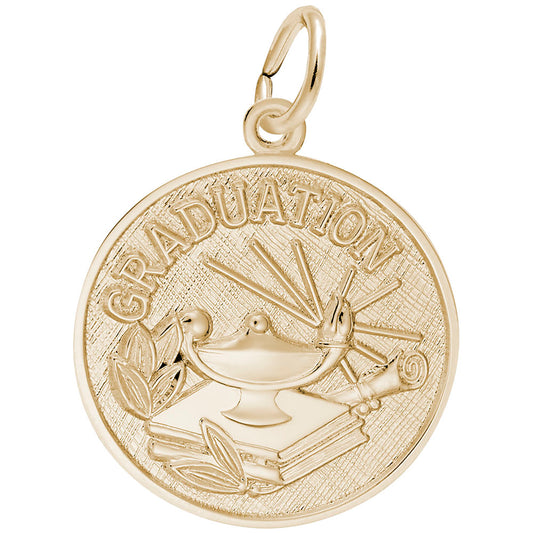 Personalized Graduation Lamp of Learning Disc Charm for Achievers 3721