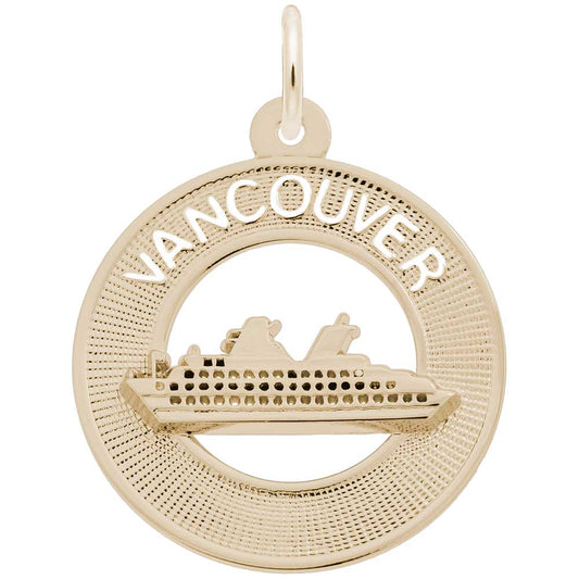 New Vancouver Ship Charm - Celebrate Canadian Patriotism 3732