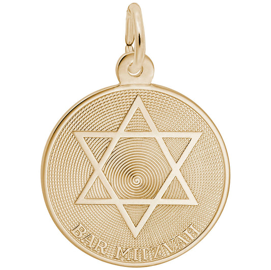 Elegant Bar Mitzvah Charm - Celebrate Your Special Occasion 3775