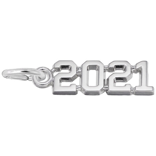 2021 Personalized Award Charm - Custom Engraved Keepsake Gift 3821