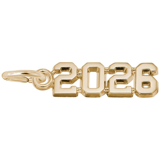2026 Graduation Charm - Celebrate Your Achievement in Style 3826