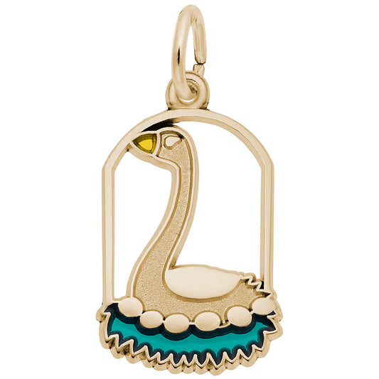 Six Geese A Laying Charm - Unique Bird Jewelry for Animal Lovers 3906
