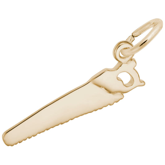 Hand Saw Charm for Construction Enthusiasts - Rembrandt Charms 3935