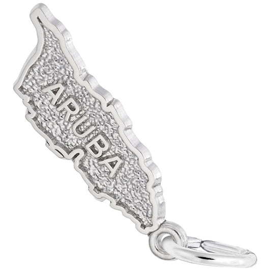 Aruba Map Charm