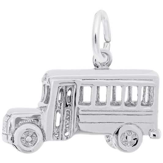Mini School Bus Charm