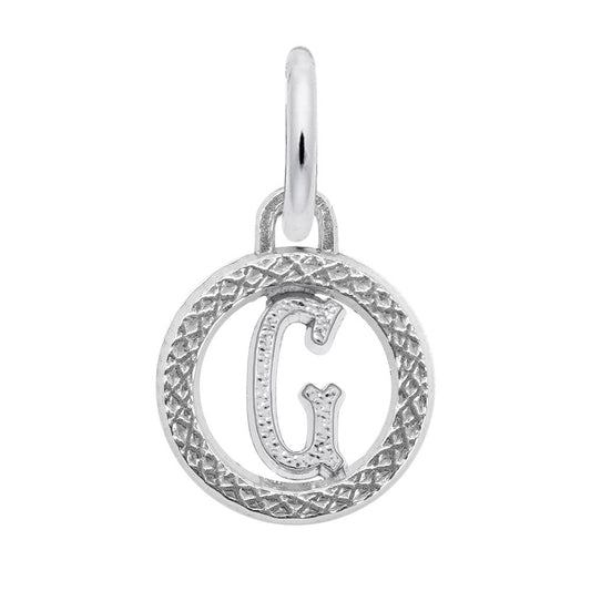 Personalized Initial 'G' Charm - Customizable Letter Jewelry 4190-007