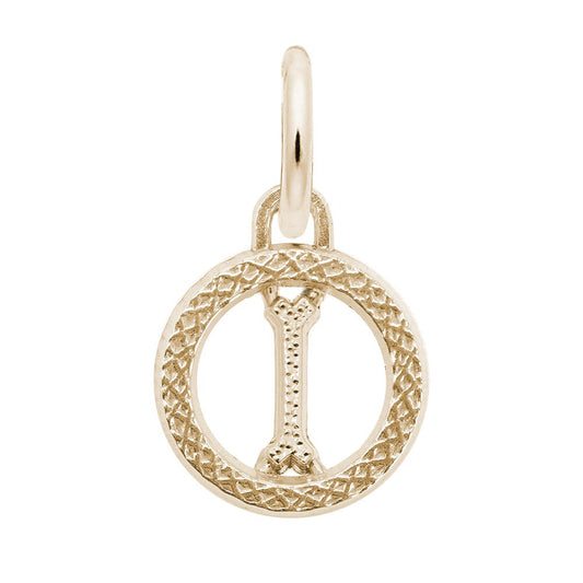 Personalized Initial 'I' Charm - Customizable Letter Jewelry 4190-009