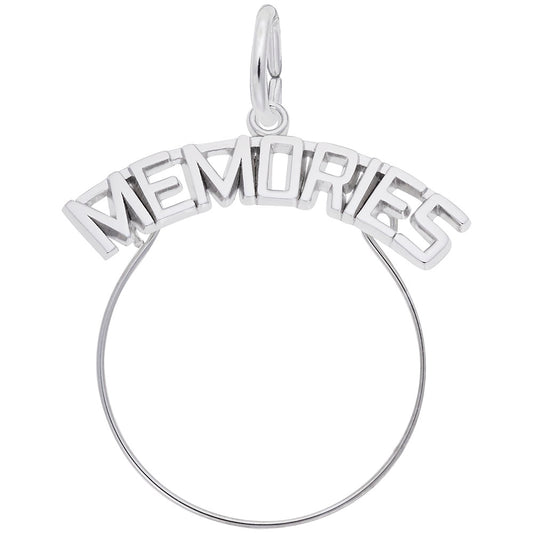 Memories Charm Holder - Elegant Keepsake for Cherished Moments 0070