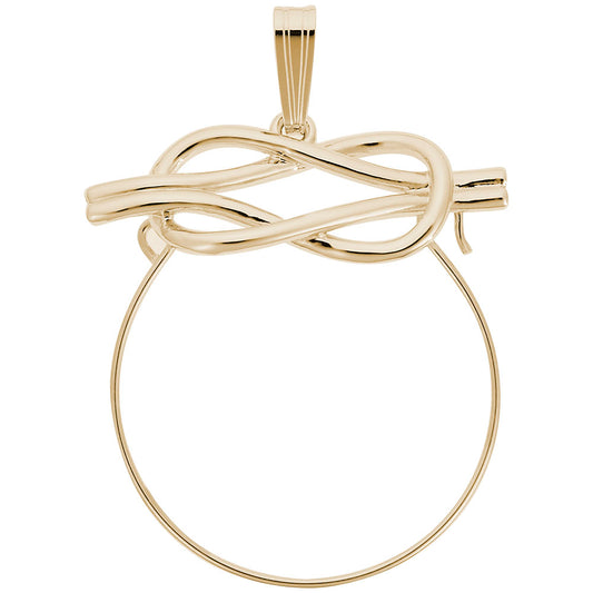 Infinity Charm Holder for Personalized Jewelry - Rembrandt Charms 0071