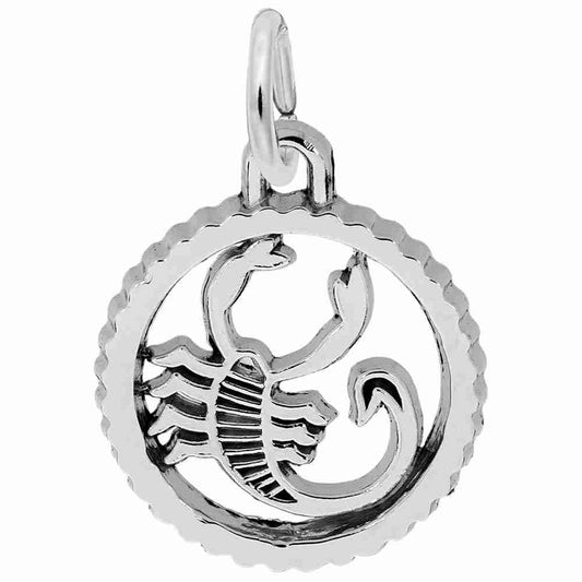 Scorpio Zodiac Charm for Birthday Celebrations - Rembrandt Charms 4550