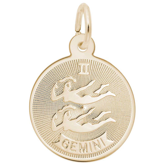 Gemini Zodiac Charm for Birthdays - Unique Astrological Gift 4585