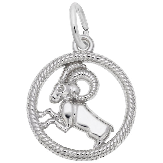 Aries Ram Charm - Zodiac Symbol Jewelry for Astrology Lovers 4773