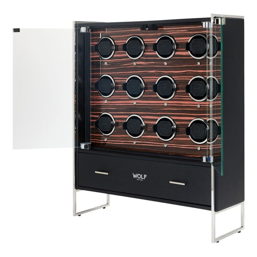 Wolf Roadster 12 Piece Watch Winder Cabinet 478656
