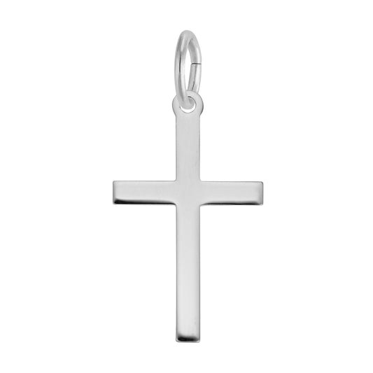 Medium Plain Cross Charm