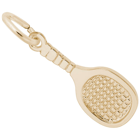 Racquetball Racquet Accent Charm for Sports Jewelry Lovers 5132